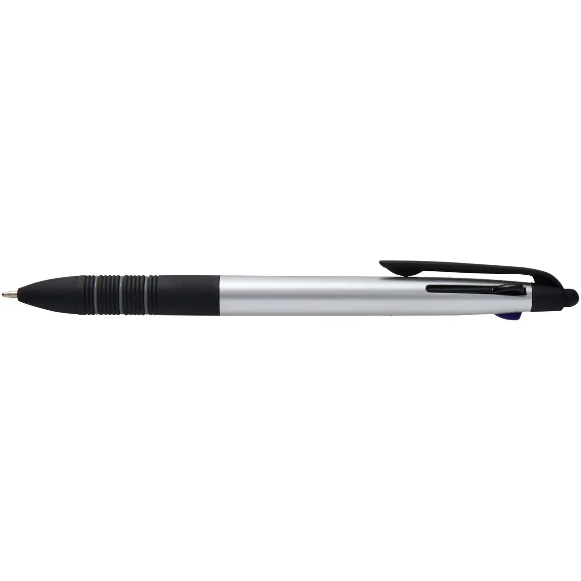 3-Farben RCS recycelter Kugelschreiber mit Stylus – Ansicht 2