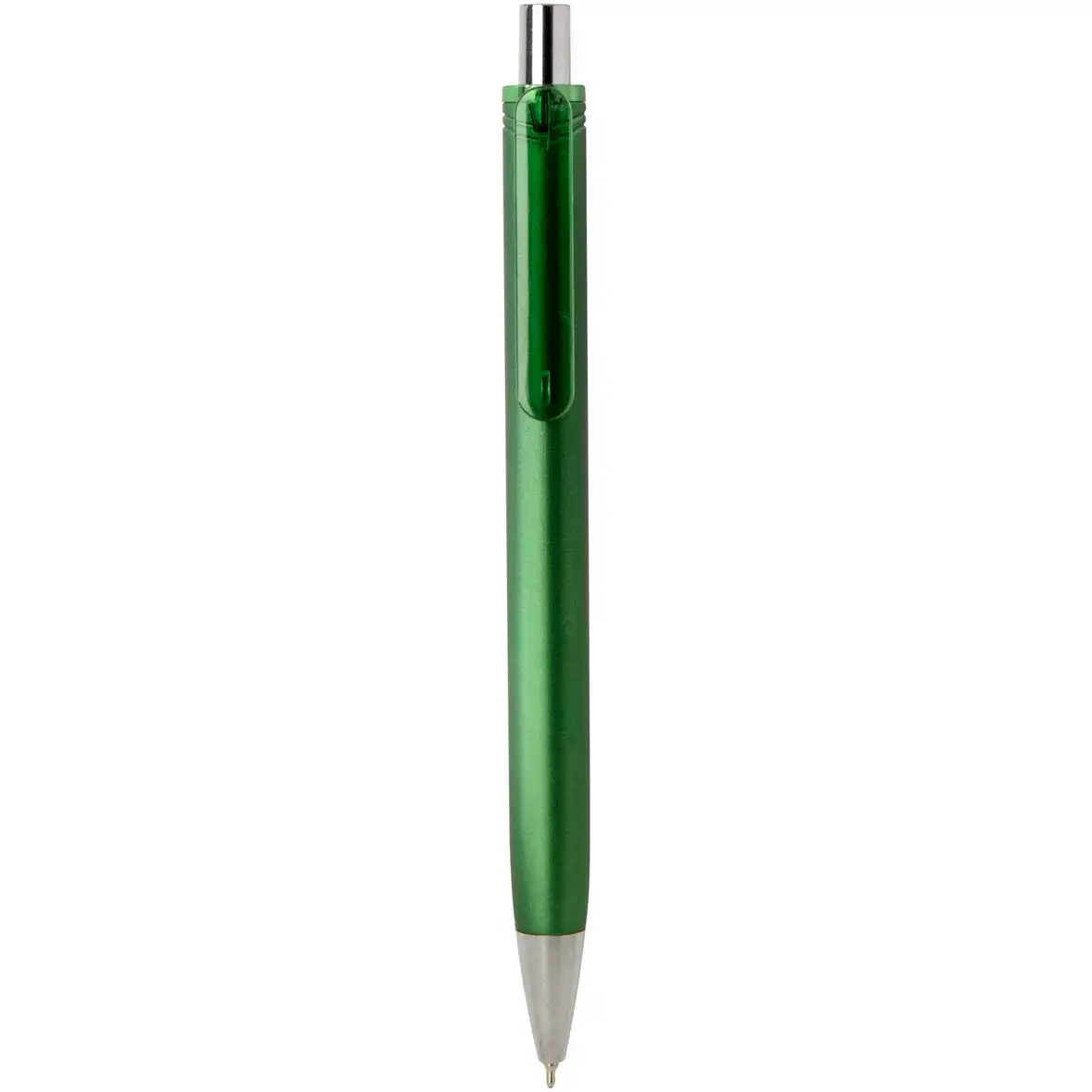 Recycelter Kugelschreiber mit Metallic-Finish (schwarze Mine) – Ansicht 13