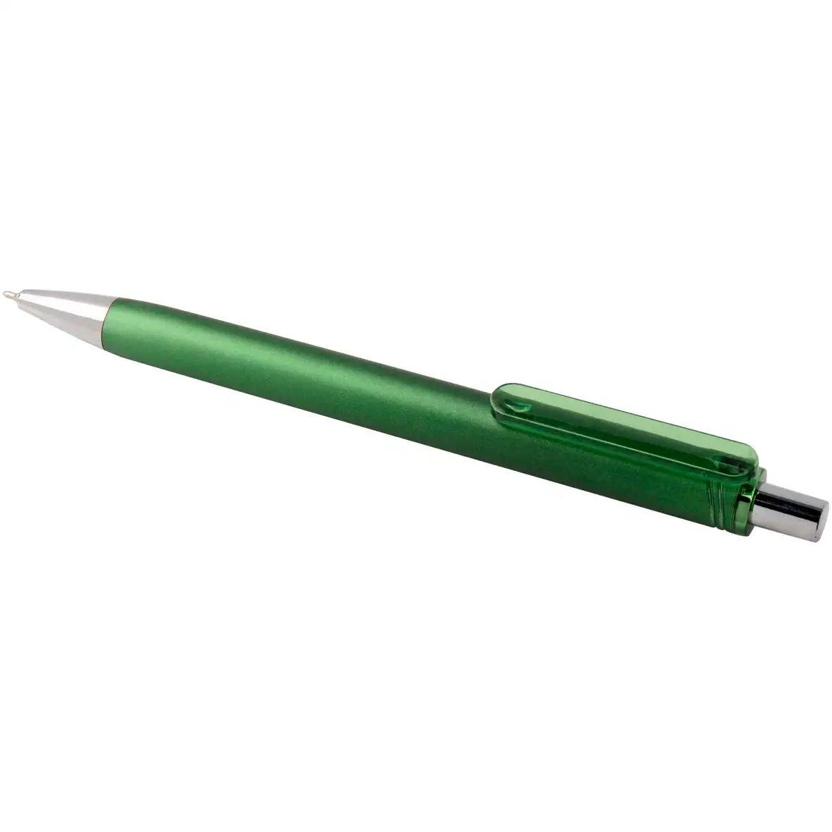 Recycelter Kugelschreiber mit Metallic-Finish (schwarze Mine) – Ansicht 16