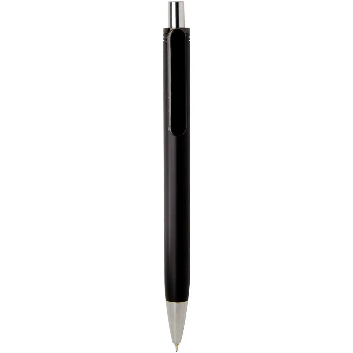 Recycelter Kugelschreiber mit Metallic-Finish (schwarze Mine) – Ansicht 17