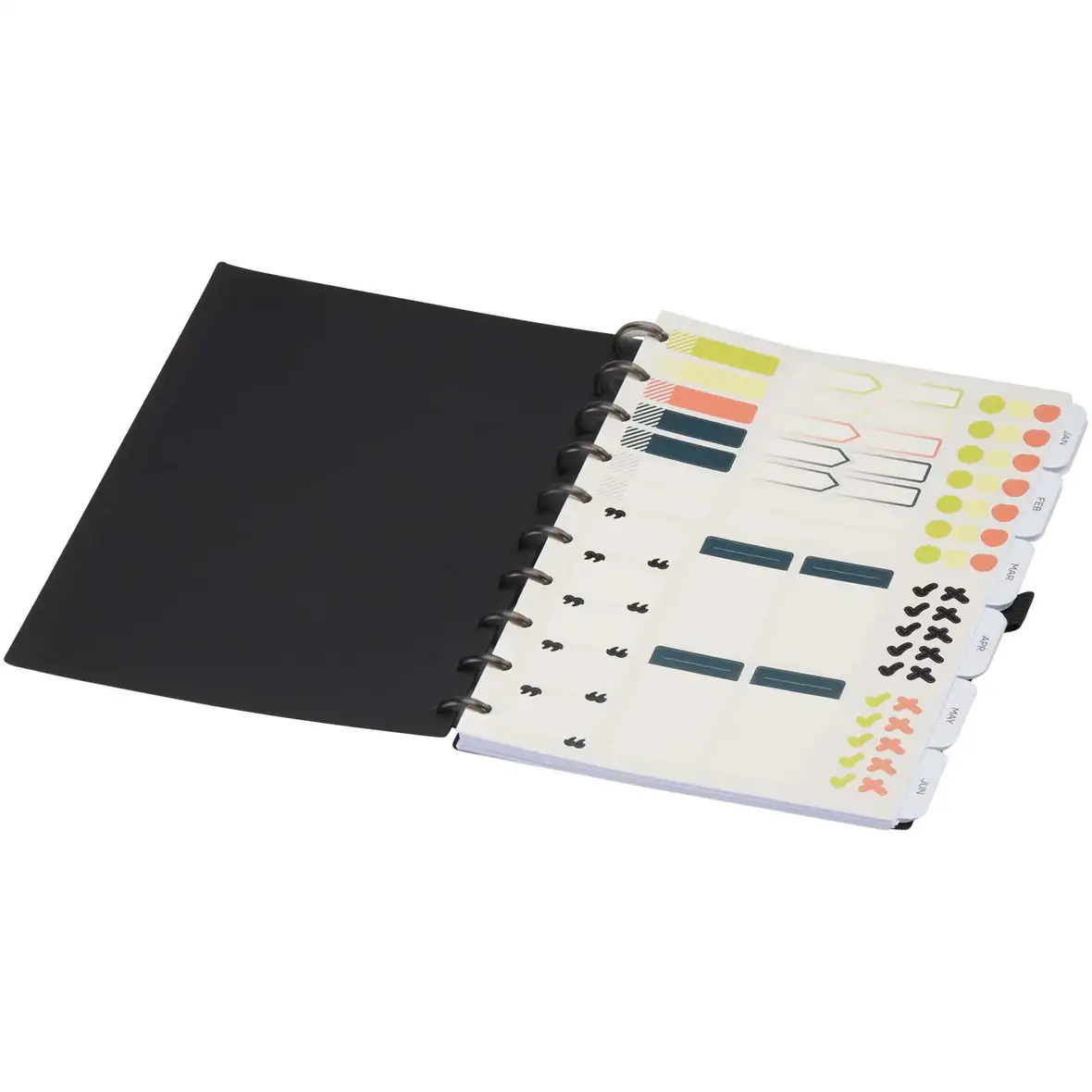 Planer mit flexiblem Einband und Scheibensystem – Ansicht 4