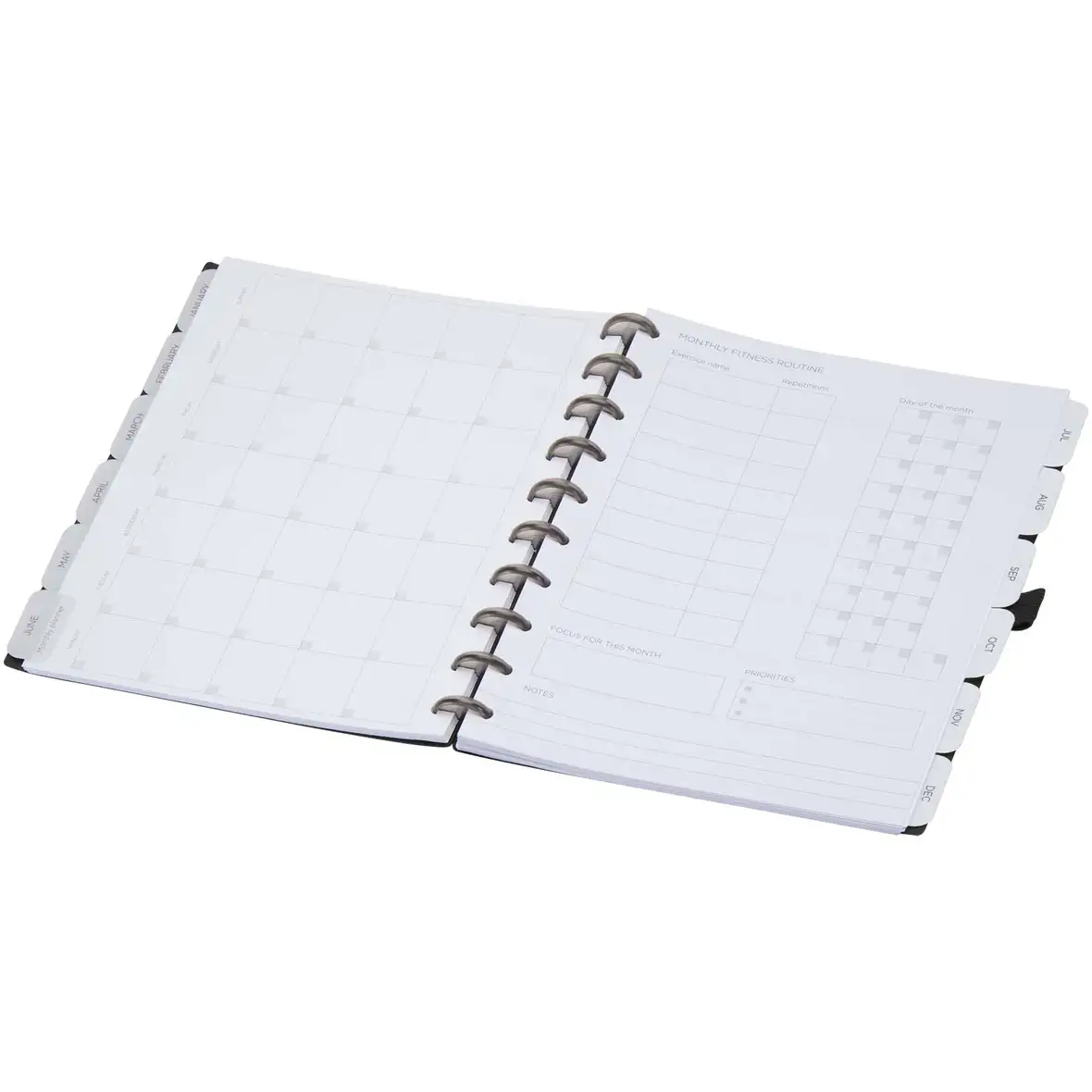 Planer mit flexiblem Einband und Scheibensystem – Ansicht 5
