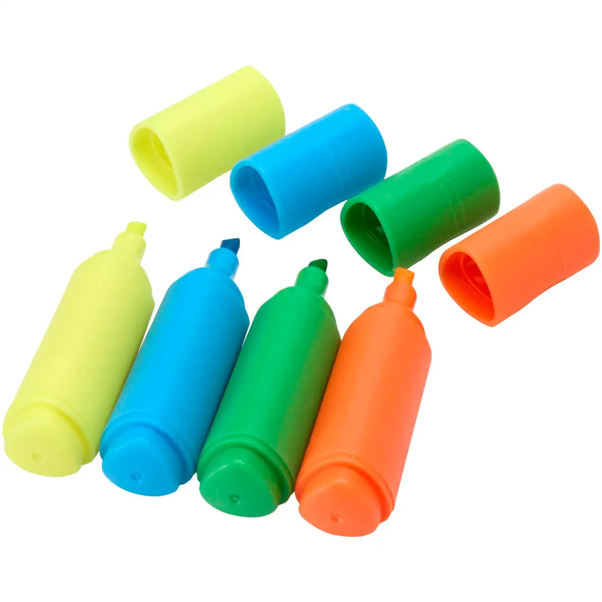 Textmarker Set aus recyceltem Kunststoff – Ansicht 1