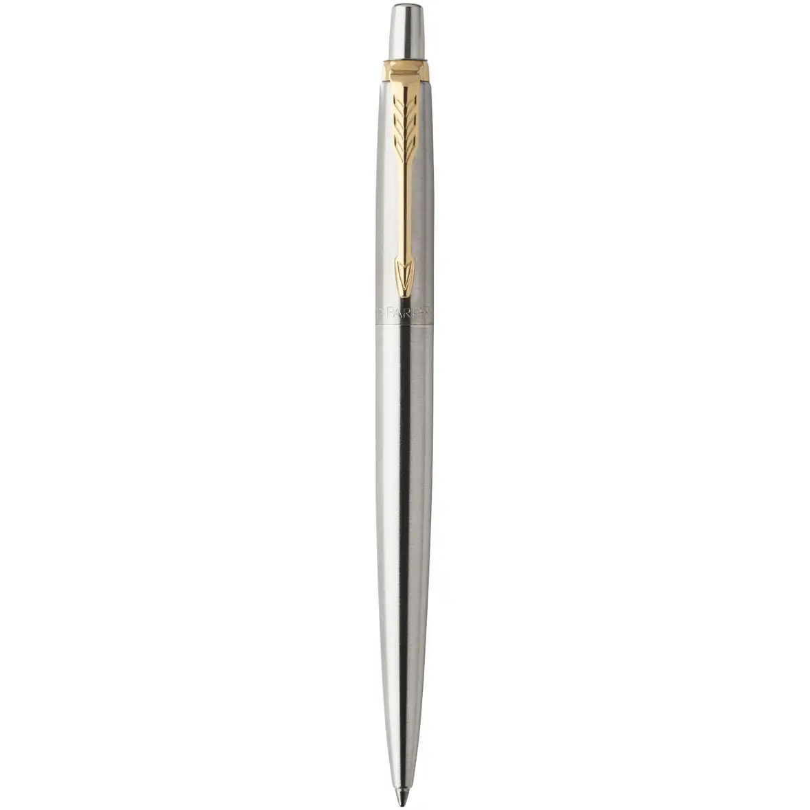 Parker Jotter Edelstahl Kugelschreiber (blaue Mine) – Ansicht 2