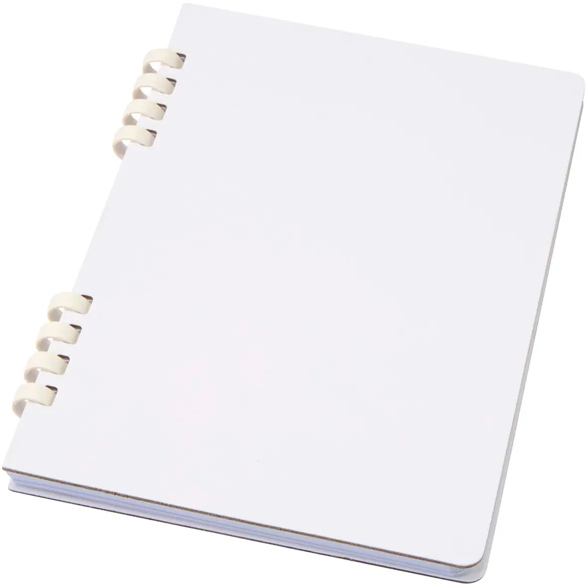 Hardcover RCS recyceltes Spiralnotizbuch – Werbeartikel mit Logo bedrucken