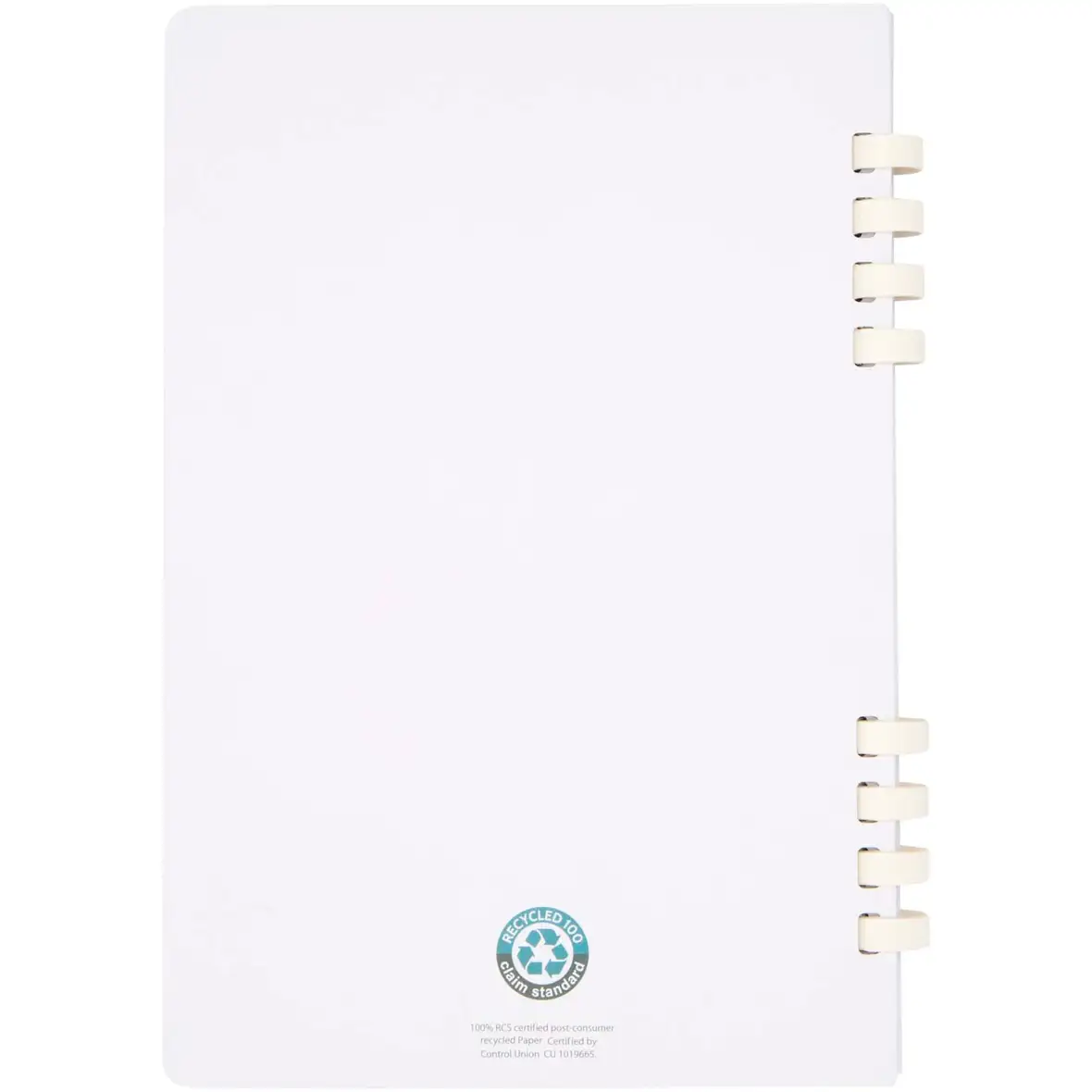 Hardcover RCS recyceltes Spiralnotizbuch – Ansicht 3