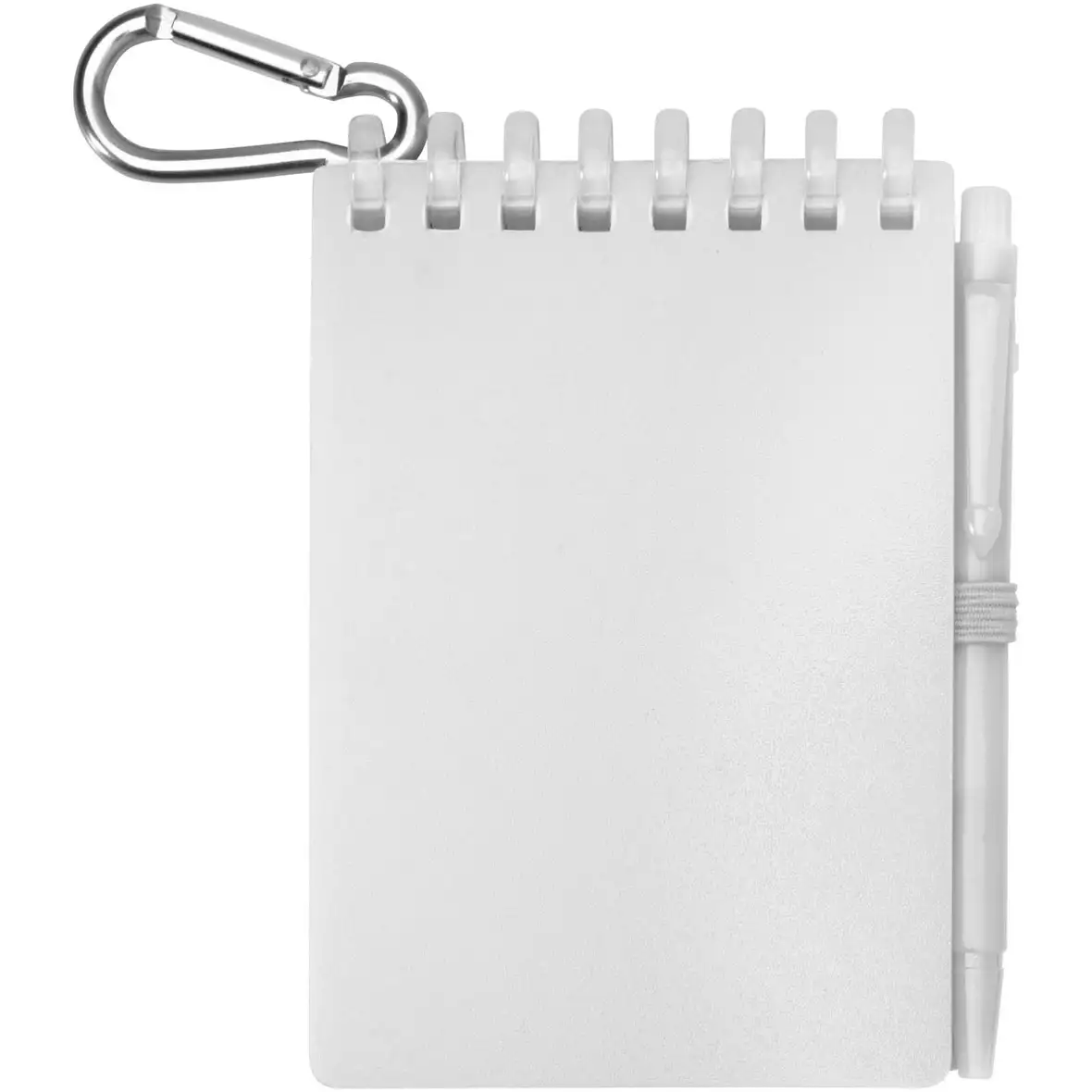 Recyceltes Outdoor-Softcover Notizbuch und Kugelschreiber Set (schwarze Mine) – Ansicht 2
