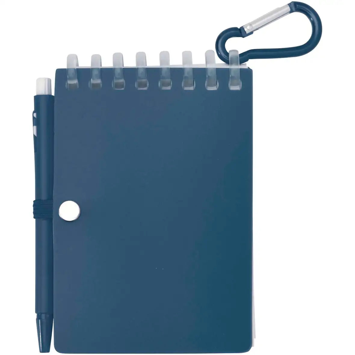 Recyceltes Outdoor-Softcover Notizbuch und Kugelschreiber Set (schwarze Mine) – Ansicht 15