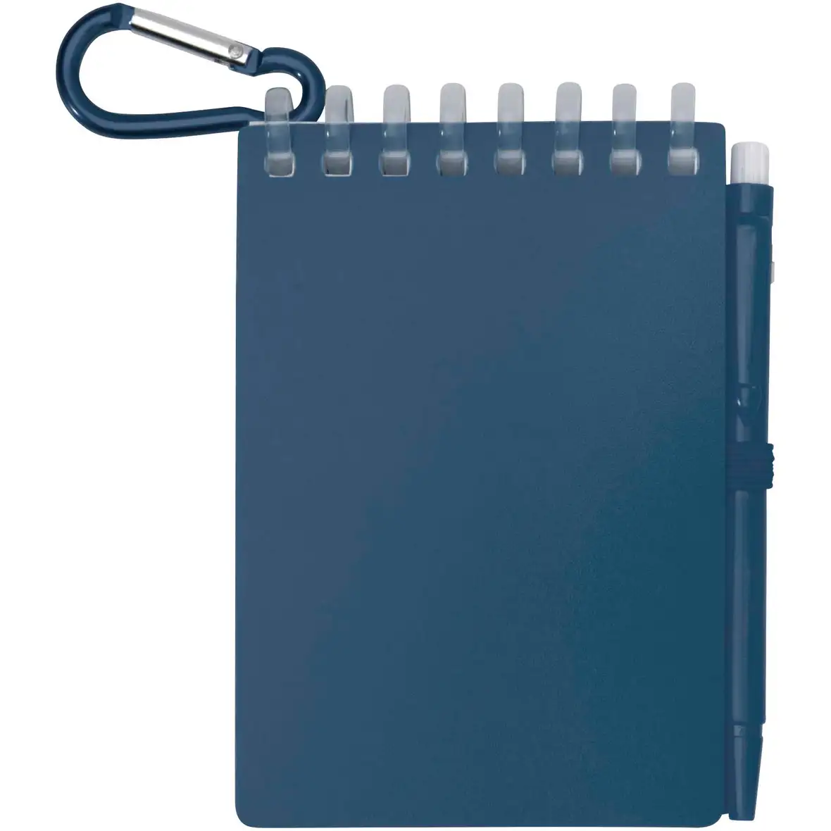 Recyceltes Outdoor-Softcover Notizbuch und Kugelschreiber Set (schwarze Mine) – Ansicht 14