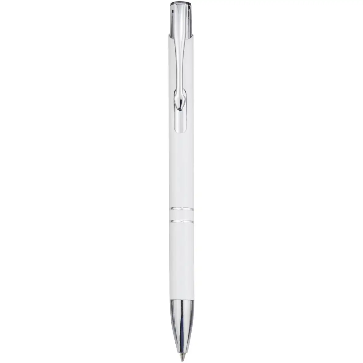 Druckkugelschreiber aus Aluminium (blaue Mine) – Ansicht 3