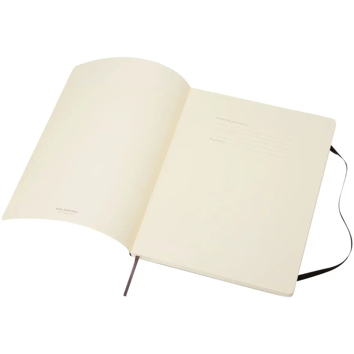 Classic Softcover Notizbuch XL – blanko – Ansicht 4