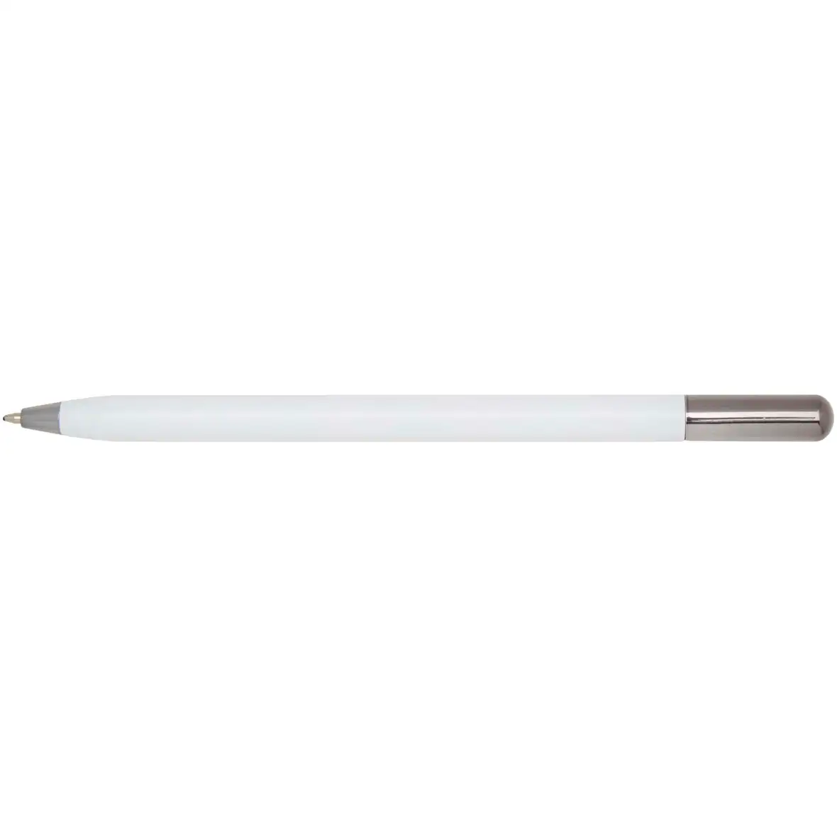 Kugelschreiber aus recyceltem Aluminium (schwarze Tinte) – Ansicht 2