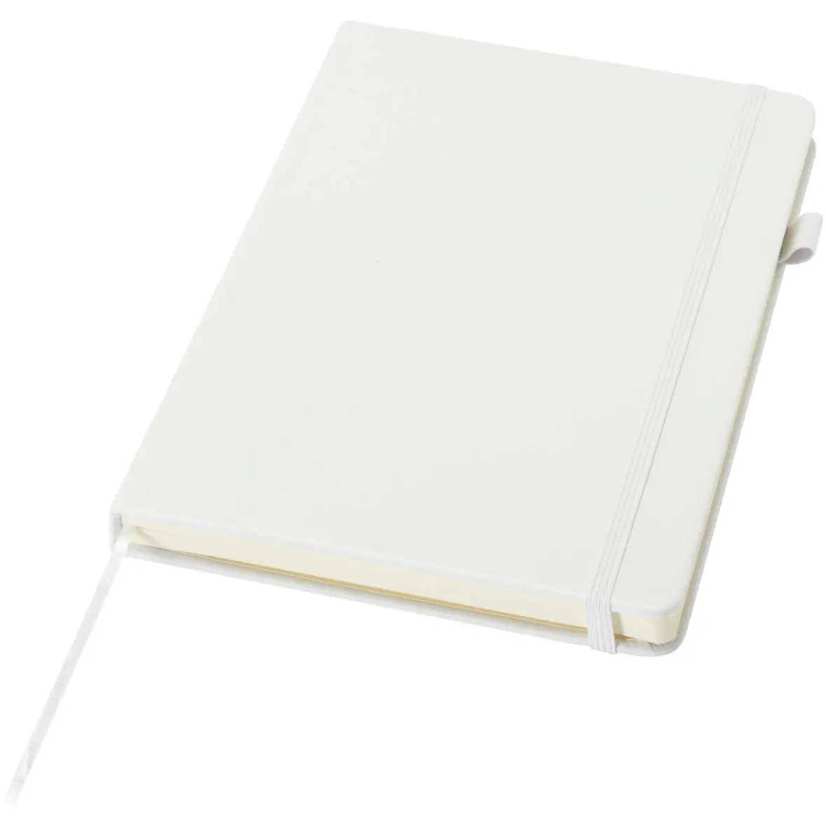 Hardcover Notizbuch aus recyceltem Kunststoff – Werbeartikel mit Logo bedrucken