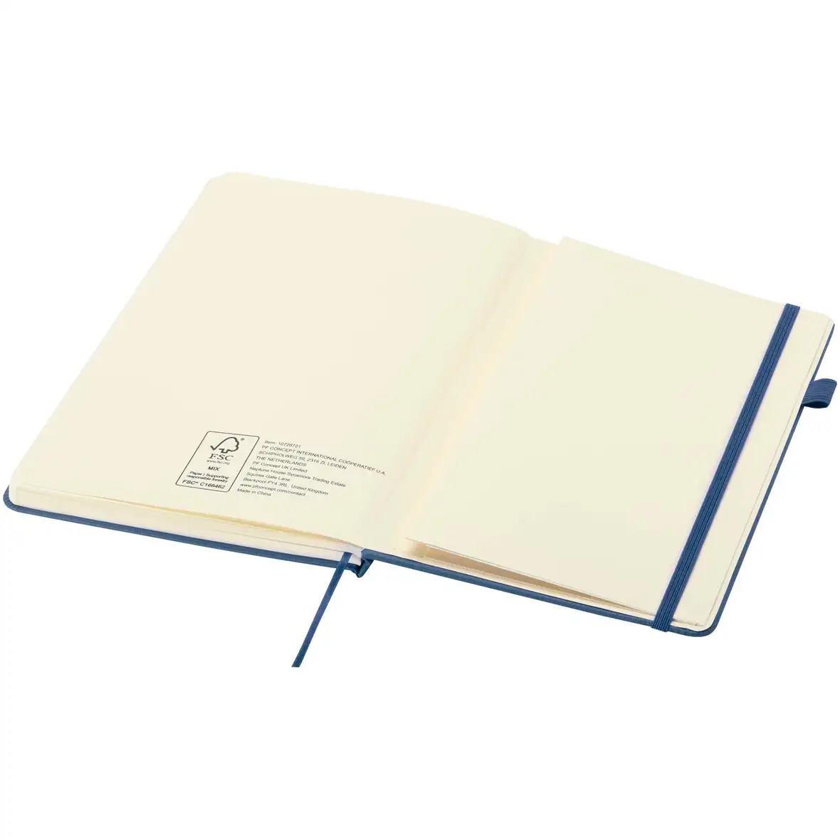 Hardcover Notizbuch aus recyceltem Kunststoff – Ansicht 17