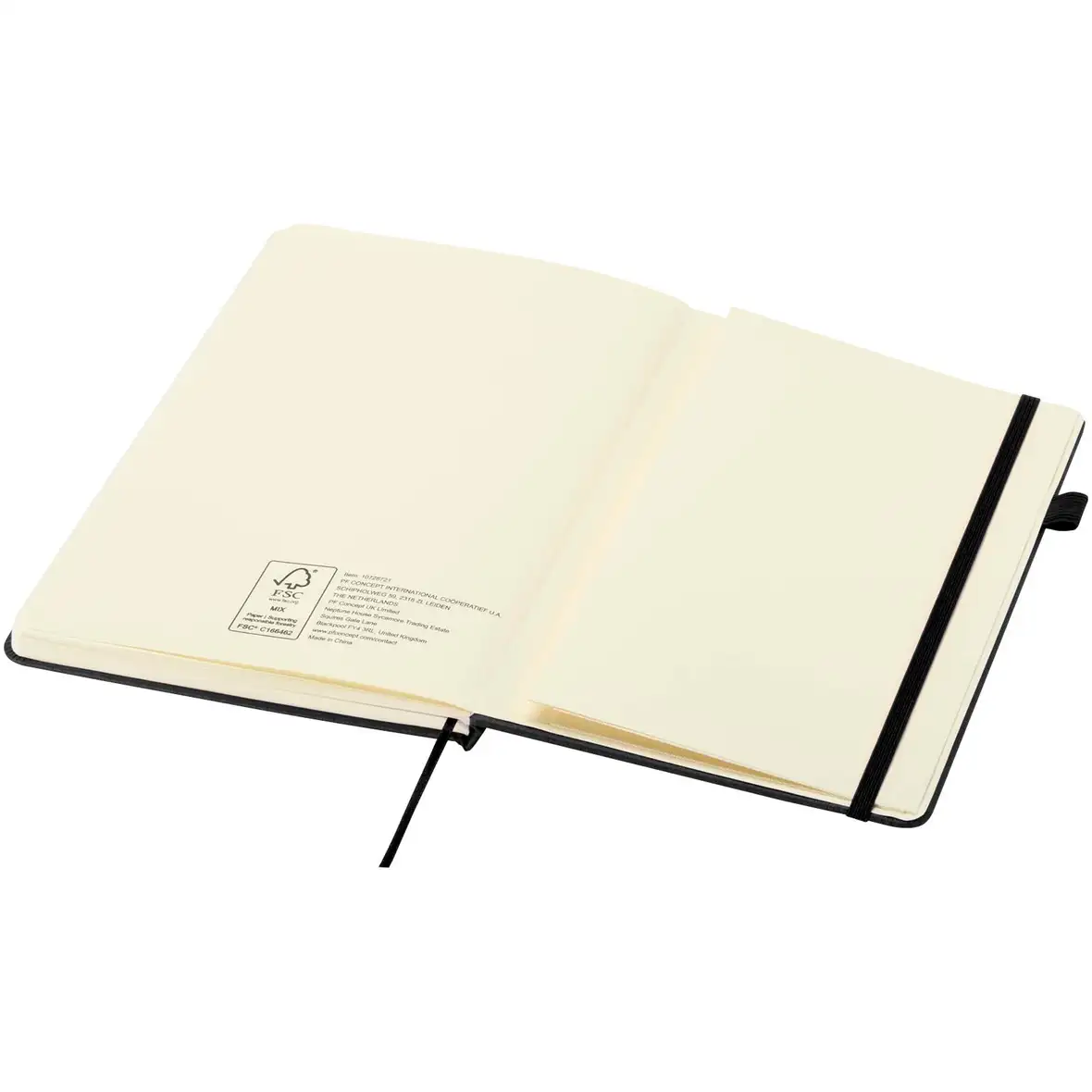 Hardcover Notizbuch aus recyceltem Kunststoff – Ansicht 29