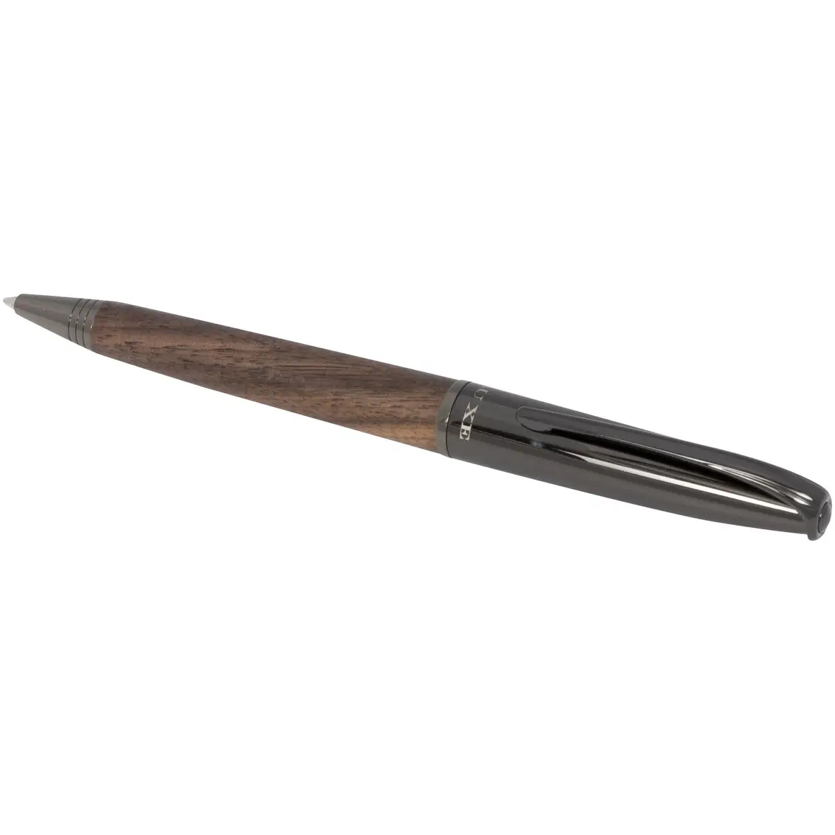 Kugelschreiber mit Holzschaft (schwarze Mine) – Ansicht 3