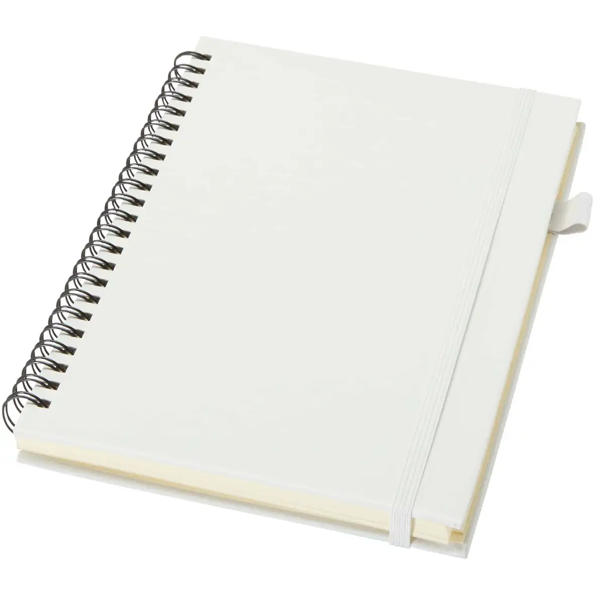 Hardcover Spiralnotizbuch aus recyceltem Kunststoff – Ansicht 1