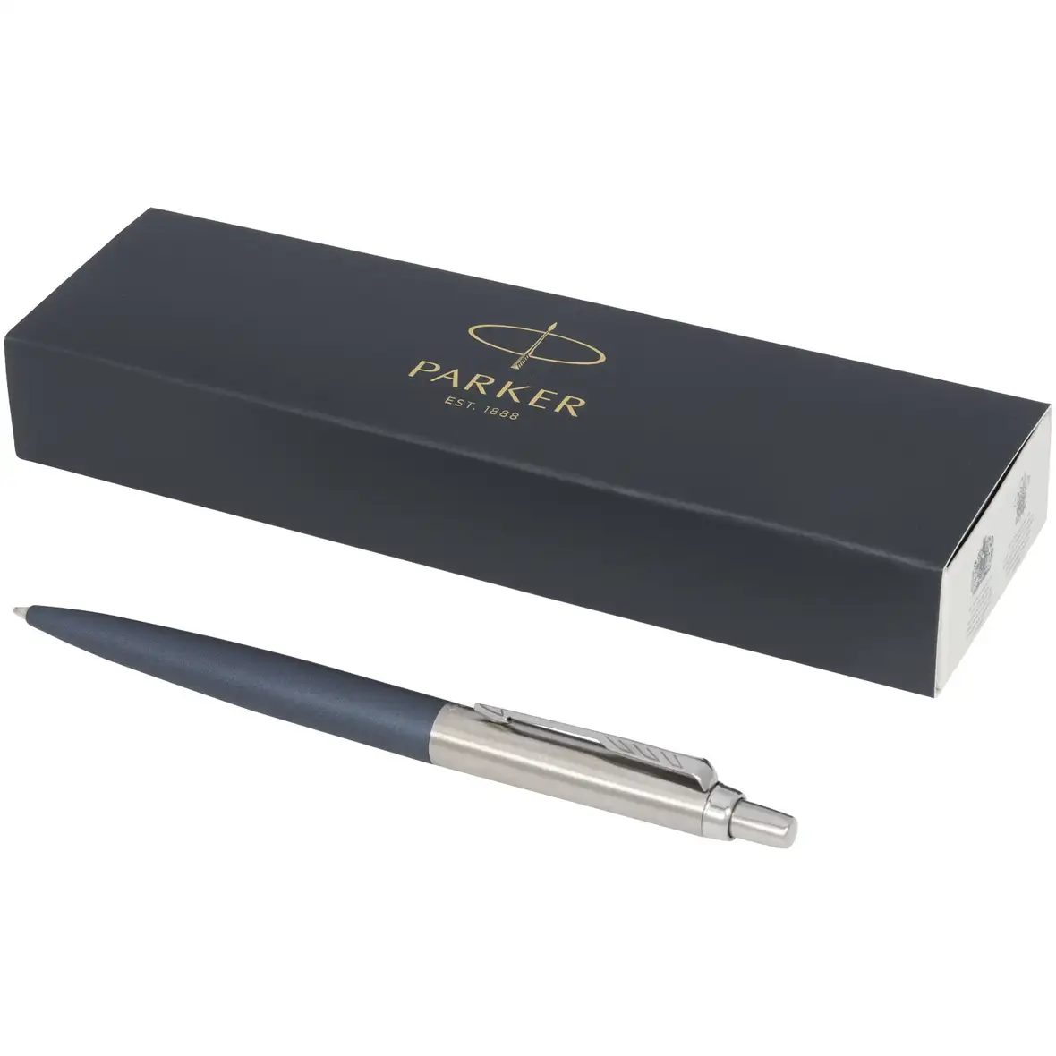 Parker Jotter XL matt mit Kugelschreiber mit Chromverzierung (blaue Mine) – Ansicht 4