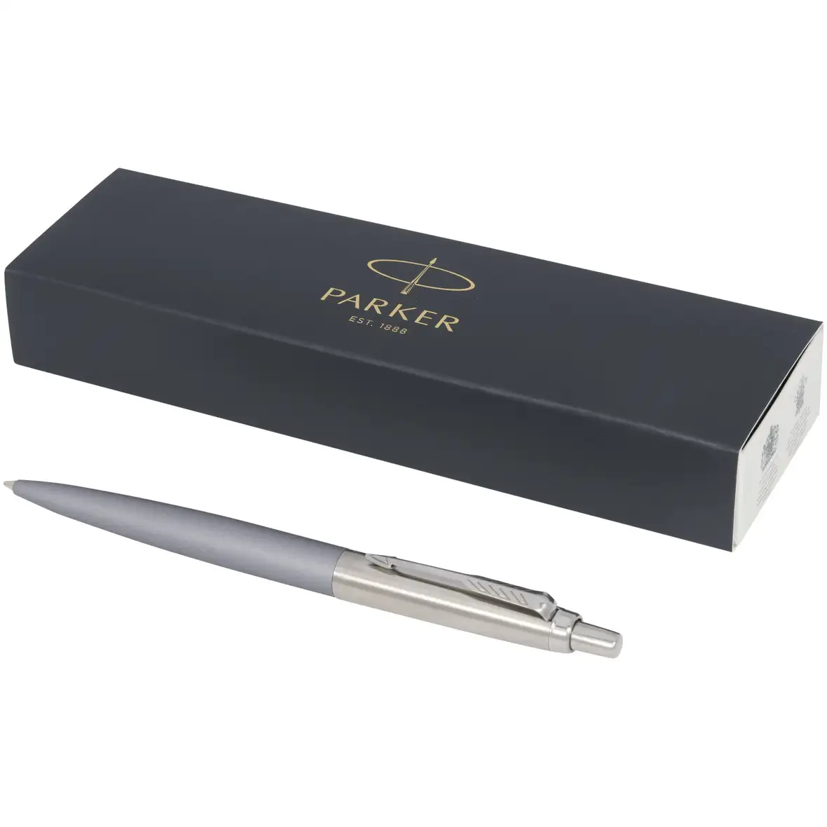 Parker Jotter XL matt mit Kugelschreiber mit Chromverzierung (blaue Mine) – Ansicht 7