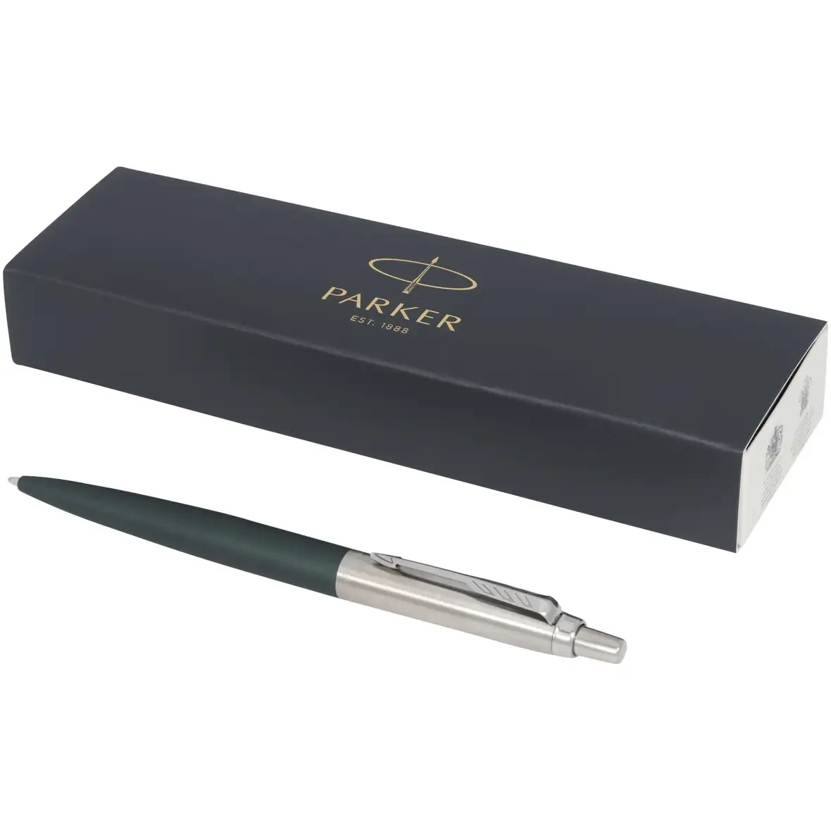 Parker Jotter XL matt mit Kugelschreiber mit Chromverzierung (blaue Mine) – Ansicht 10