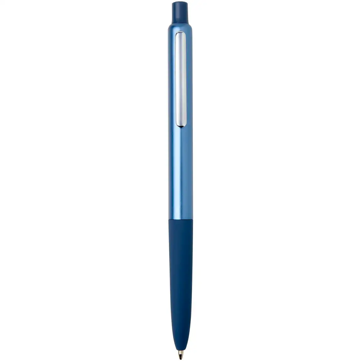 Kugelschreiber aus recyceltem Aluminium mit eloxierter Oberfläche (blaue Tinte) – Ansicht 7