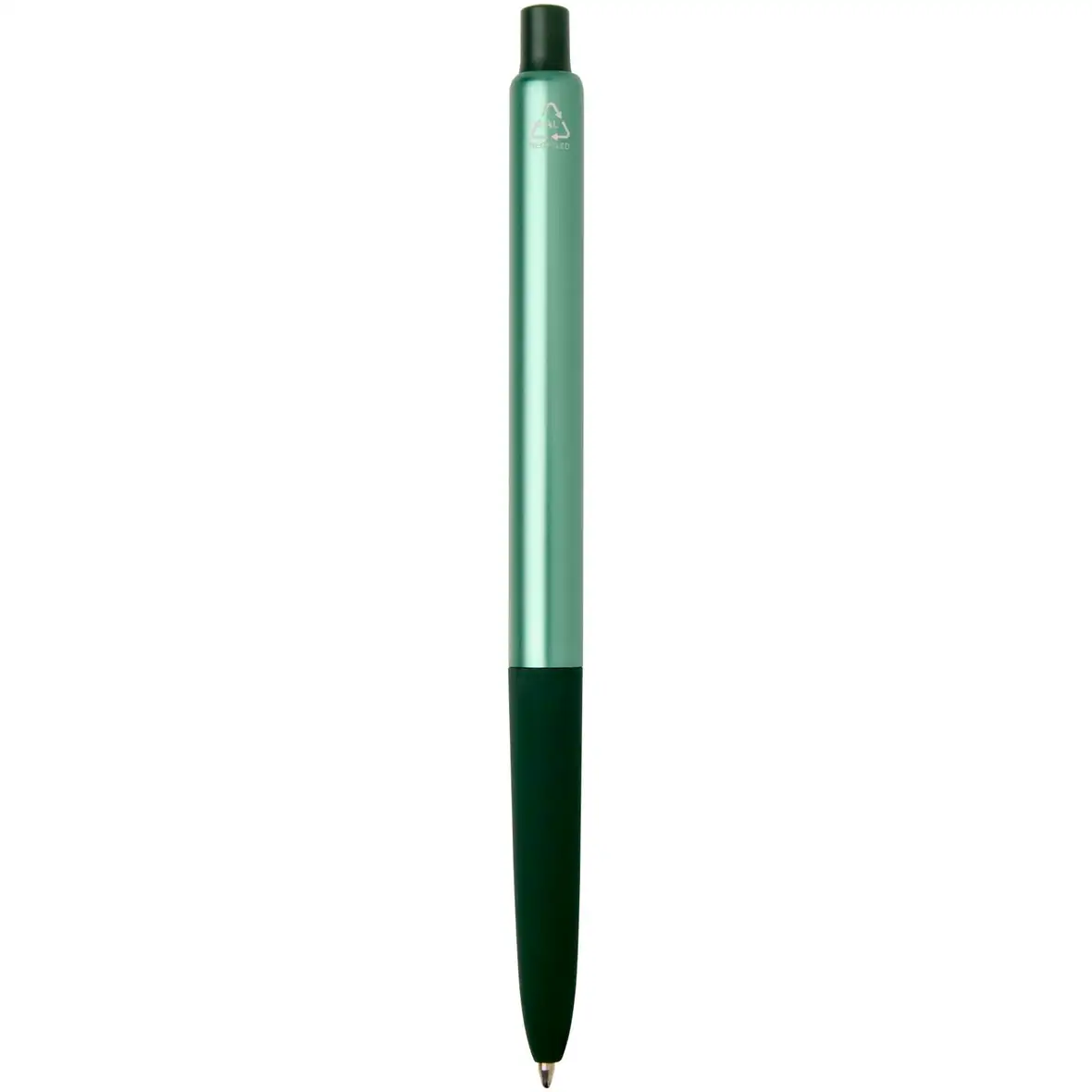Kugelschreiber aus recyceltem Aluminium mit eloxierter Oberfläche (blaue Tinte) – Ansicht 11