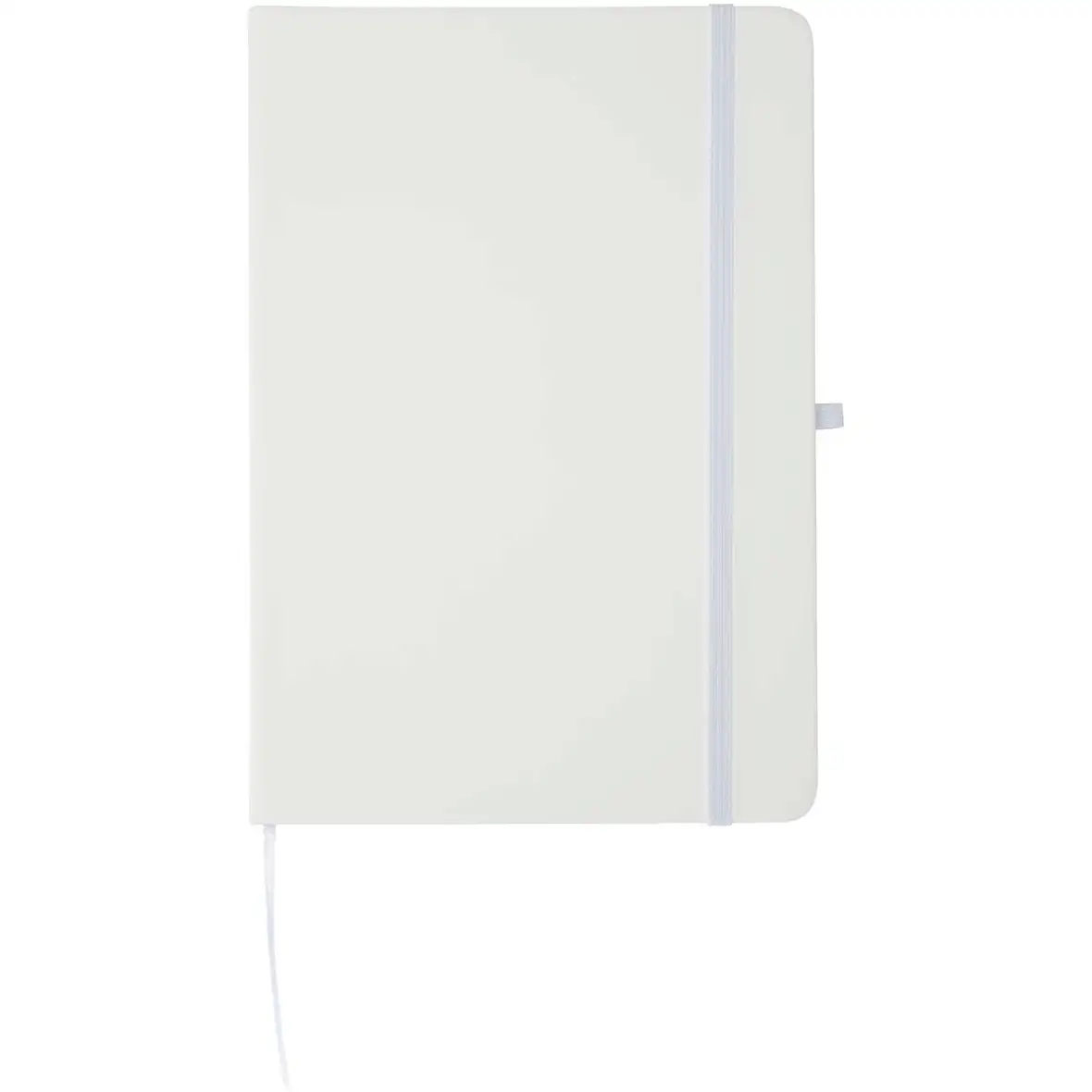 Set A5 Hardcover Notizbuch aus Recyclingpapier und einem Kugelschreiber – Ansicht 2