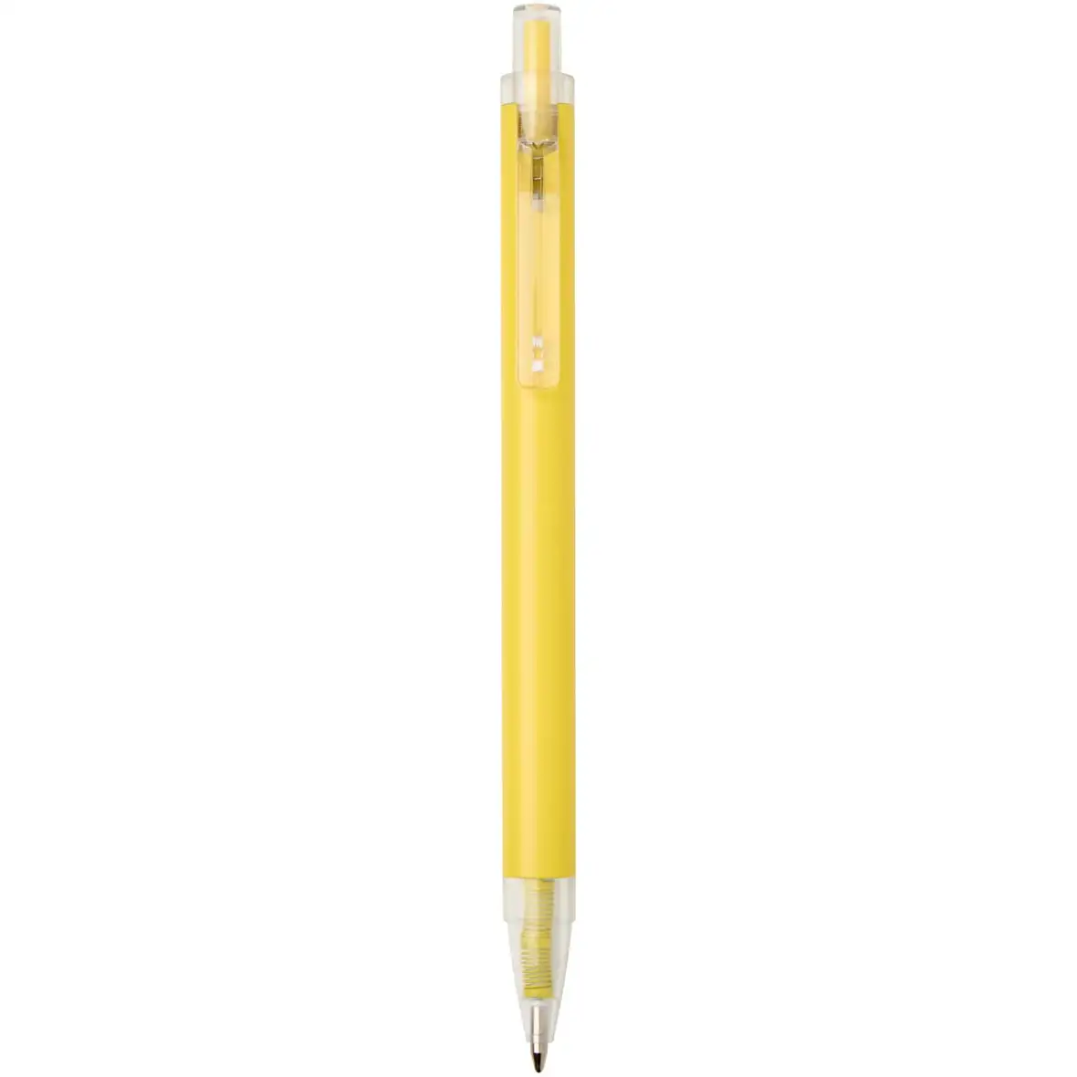Kugelschreiber aus recyceltem Aluminium blaue Tinte – Ansicht 4