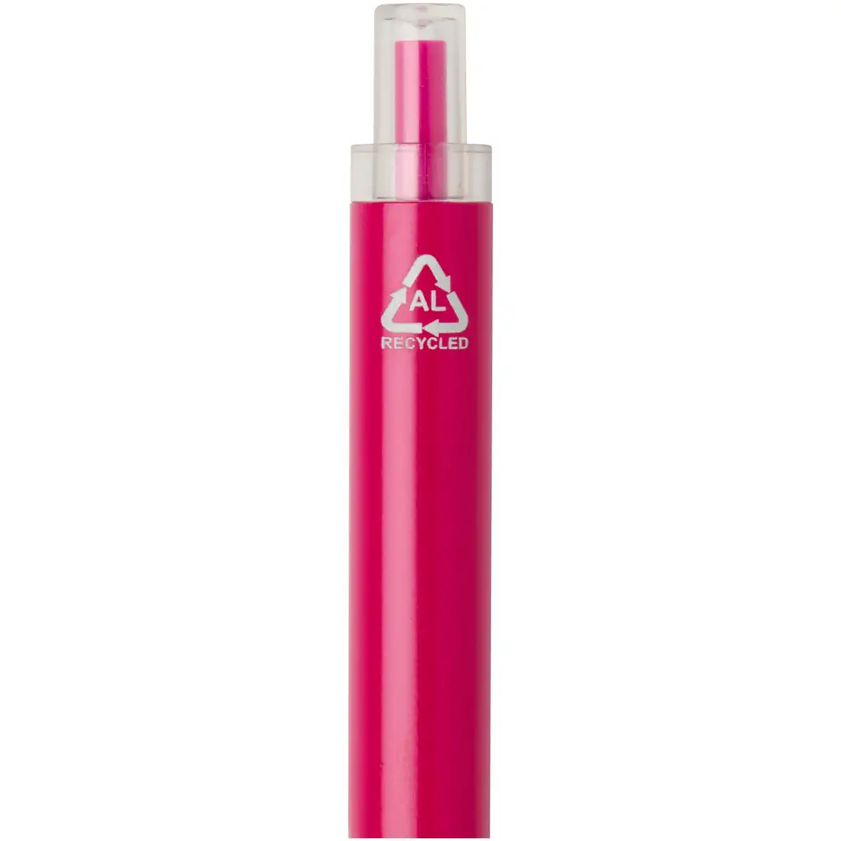 Kugelschreiber aus recyceltem Aluminium blaue Tinte – Ansicht 15