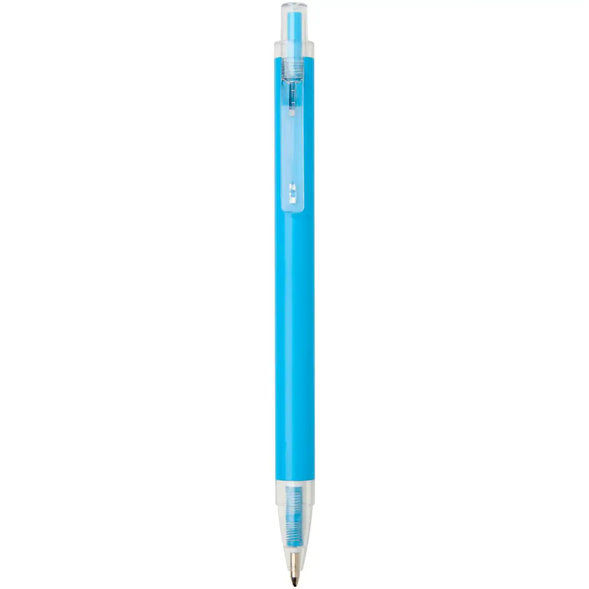 Kugelschreiber aus recyceltem Aluminium blaue Tinte – Ansicht 16