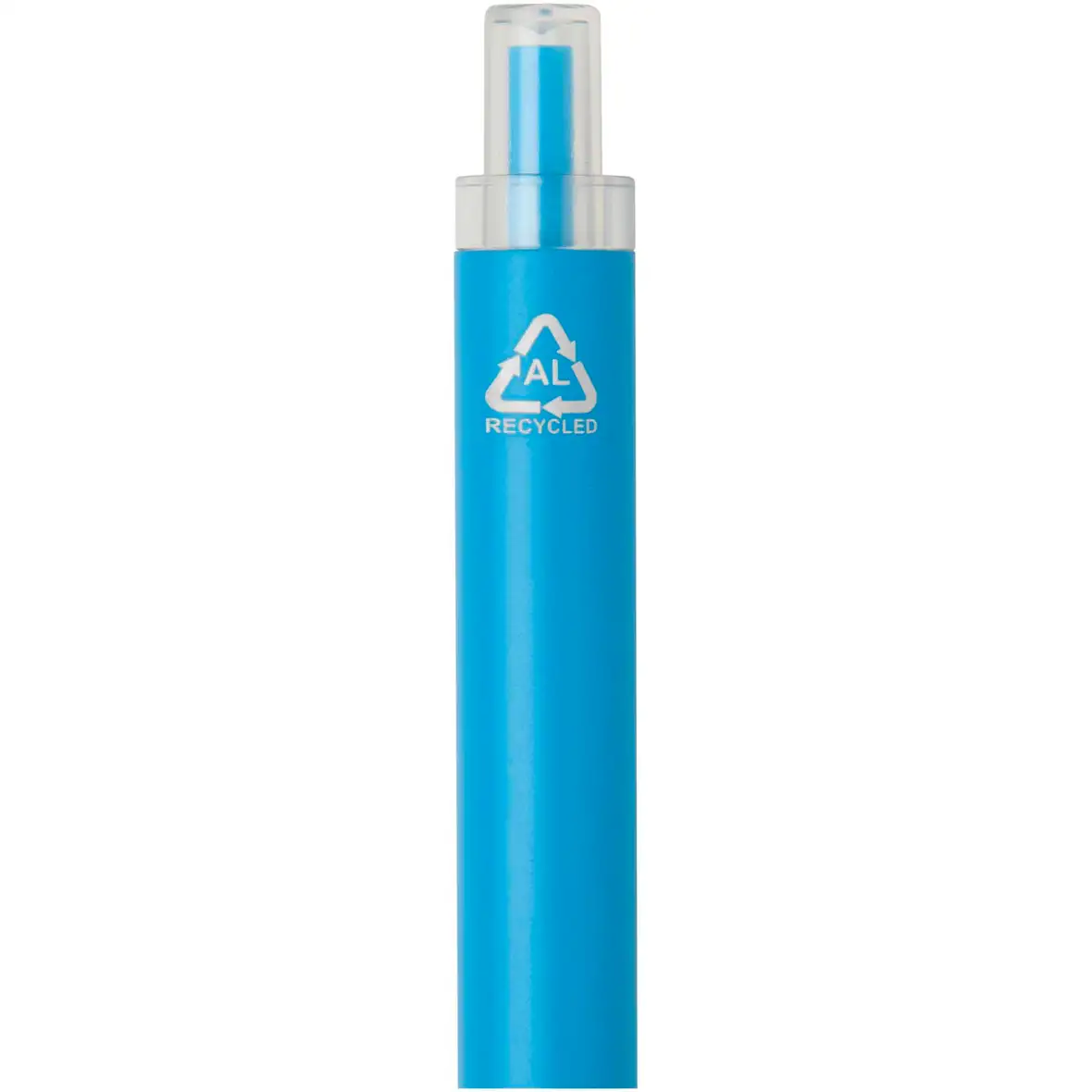 Kugelschreiber aus recyceltem Aluminium blaue Tinte – Ansicht 18