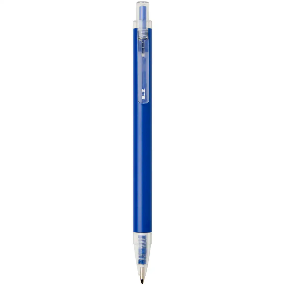 Kugelschreiber aus recyceltem Aluminium blaue Tinte – Ansicht 19