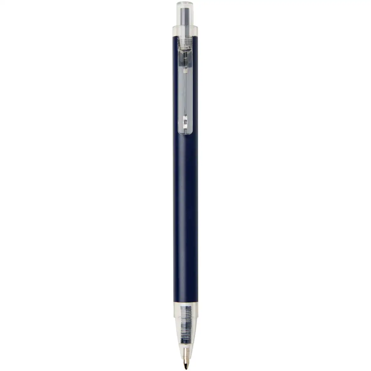 Kugelschreiber aus recyceltem Aluminium blaue Tinte – Ansicht 22