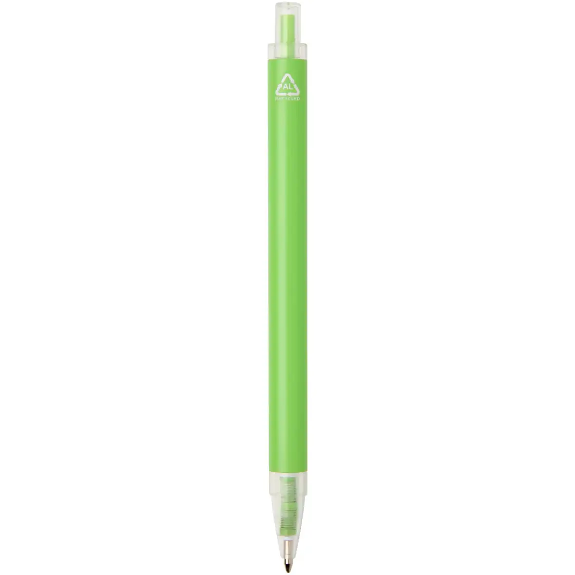 Kugelschreiber aus recyceltem Aluminium blaue Tinte – Ansicht 26