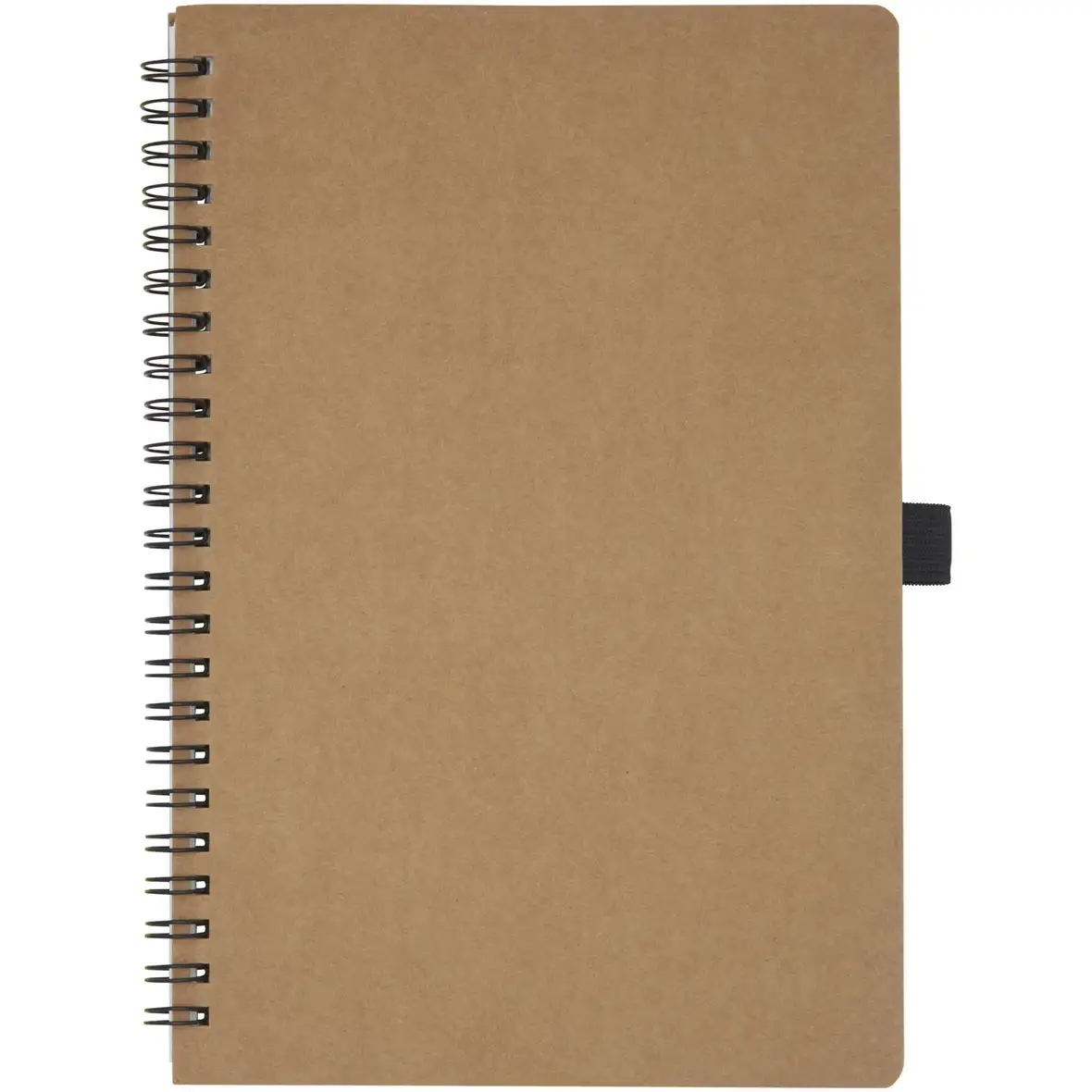 Notizbuch mit Spiralbindung aus recyceltem Karton mit Steinpapier – Ansicht 2