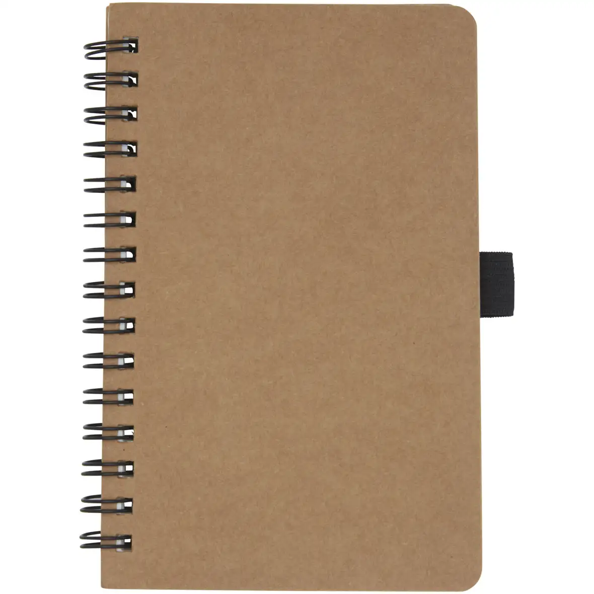 Notizbuch mit Spiralbindung aus recyceltem Karton mit Steinpapier – Ansicht 2