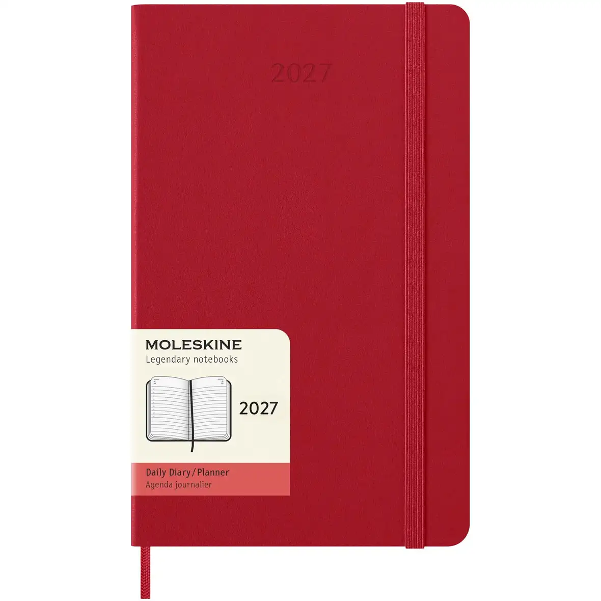 Moleskine Hardcover 12 Monate Tageskalender – Ansicht 1