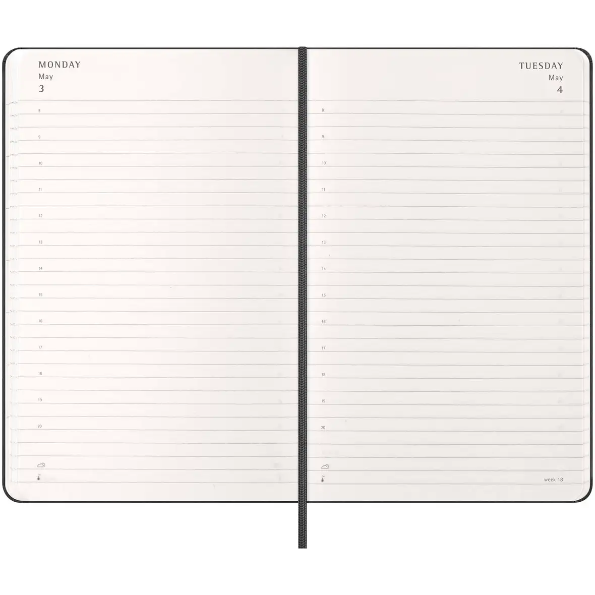 Moleskine Hardcover 12 Monate Tageskalender – Ansicht 26