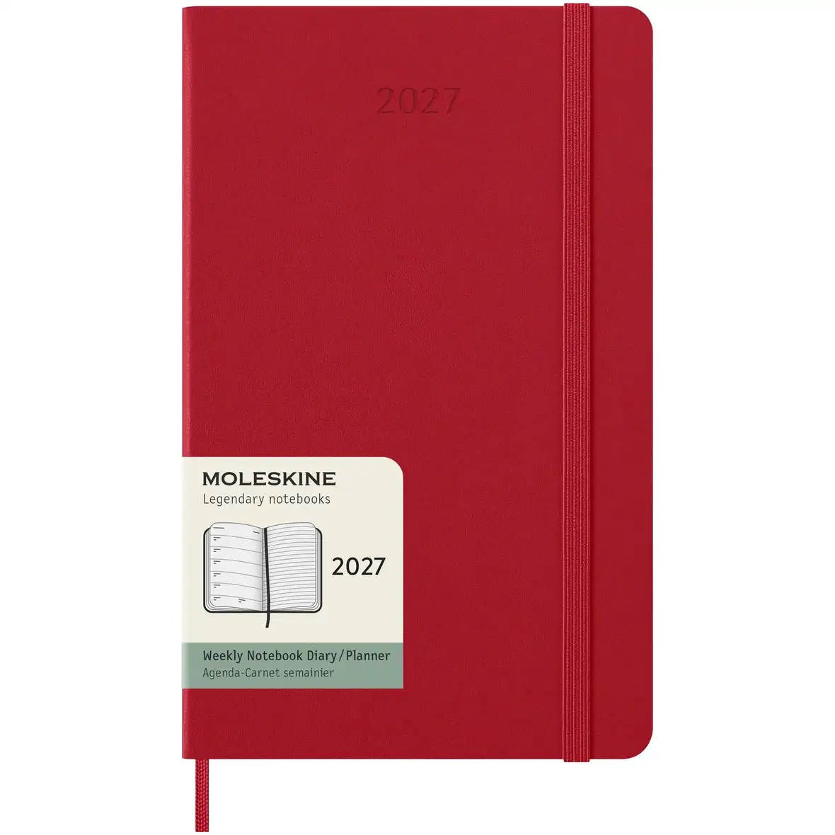 Moleskine Hardcover 12 Monate Wochenkalender L – Ansicht 1