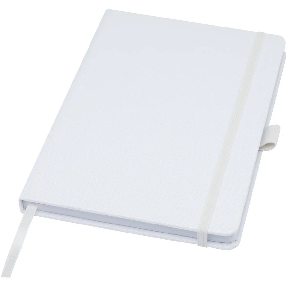 Notizbuch aus recyceltem Papier mit Cover aus recyceltem PET – Werbeartikel mit Logo bedrucken