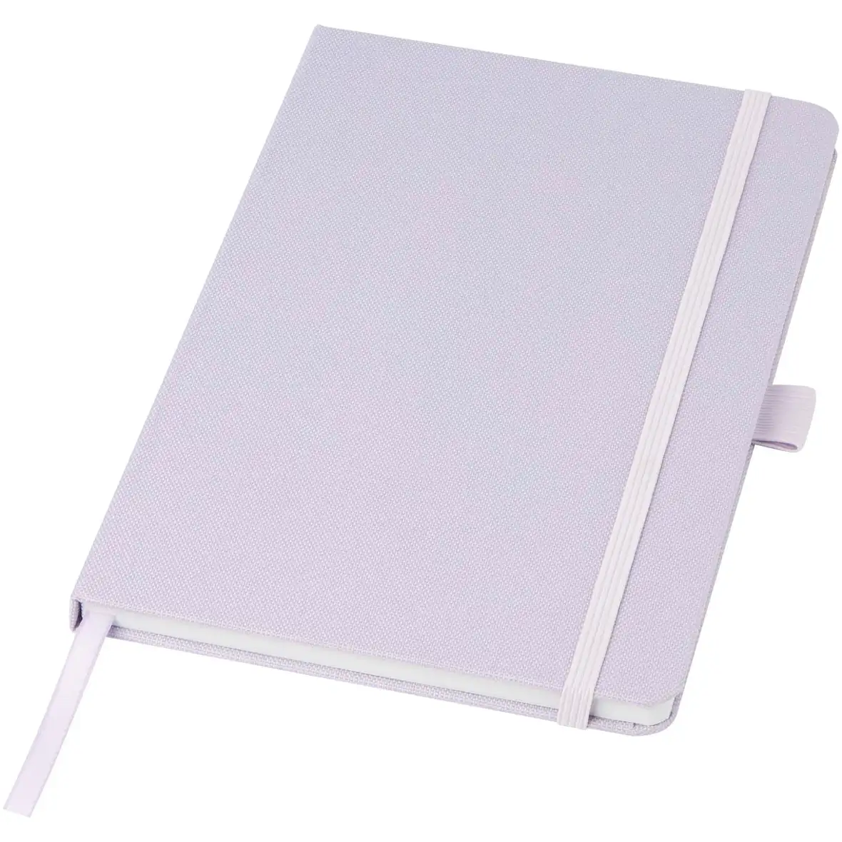 Notizbuch aus recyceltem Papier mit Cover aus recyceltem PET – Ansicht 7