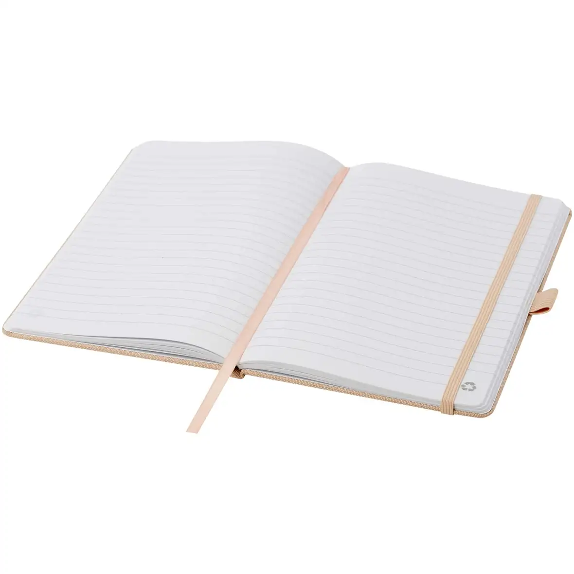 Notizbuch aus recyceltem Papier mit Cover aus recyceltem PET – Ansicht 16