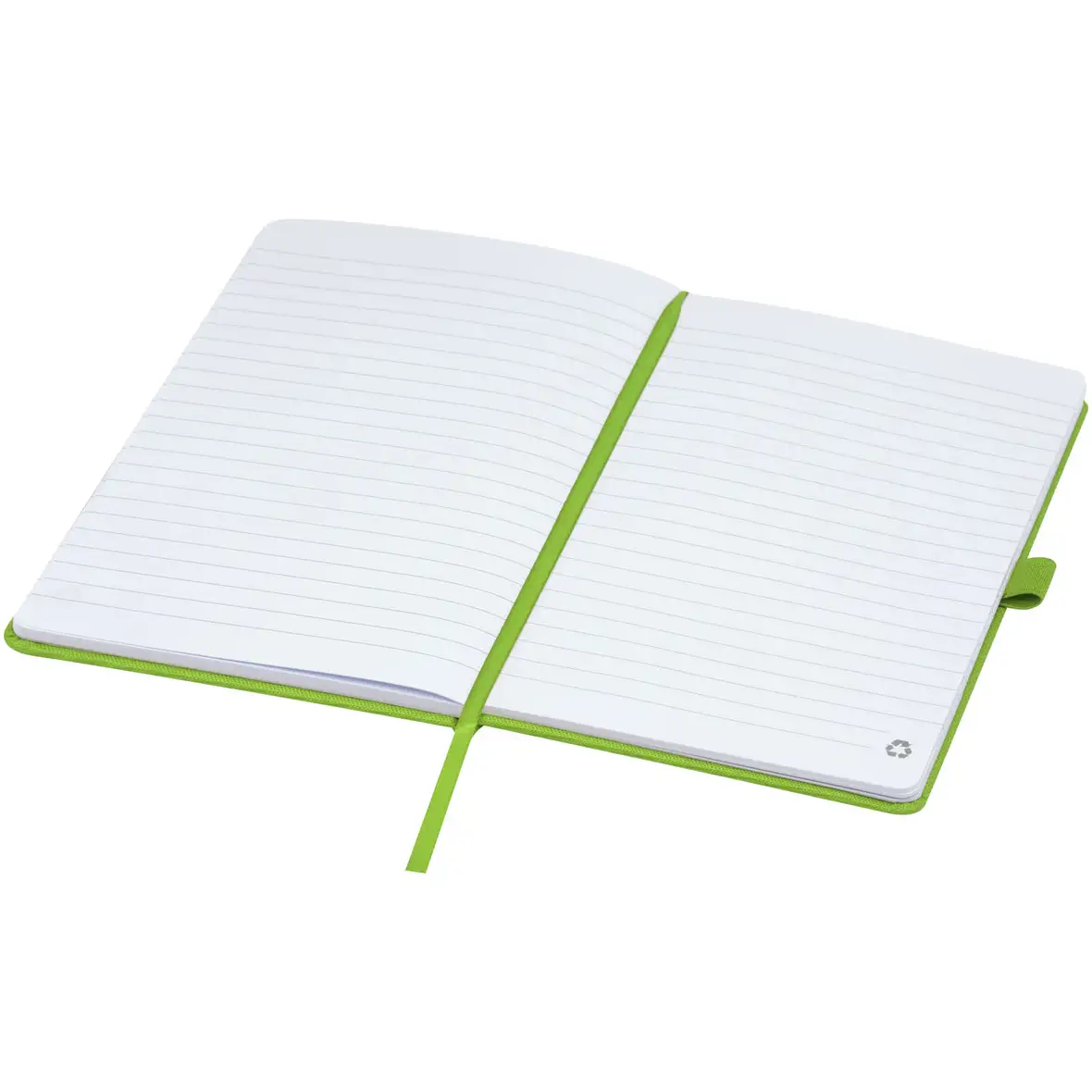 Notizbuch aus recyceltem Papier mit Cover aus recyceltem PET – Ansicht 34