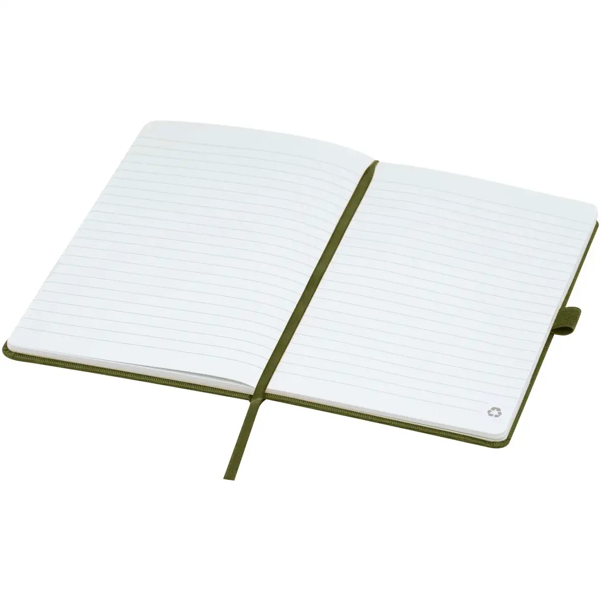 Notizbuch aus recyceltem Papier mit Cover aus recyceltem PET – Ansicht 40