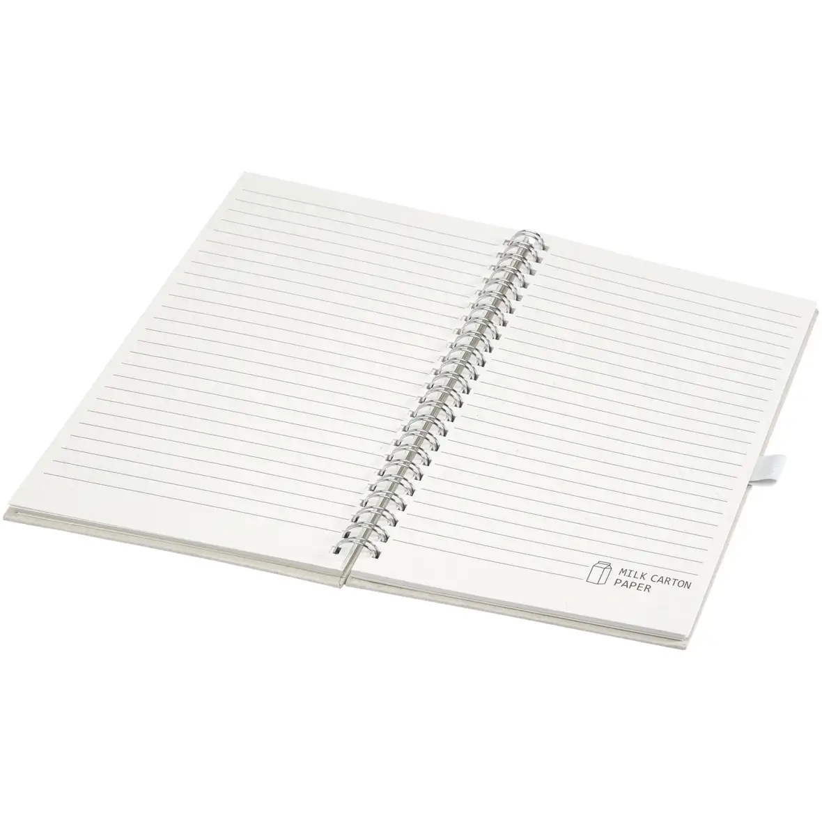 Spiral Notizbuch aus recyceltem Milchkarton – Ansicht 4