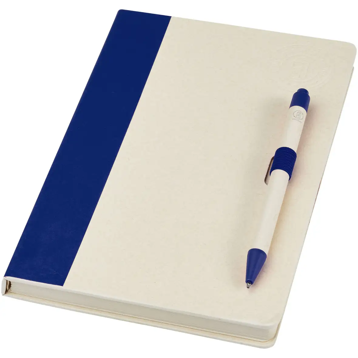 Notizbuch und Kugelschreiber-Set aus recyceltem Milchkarton – Ansicht 11