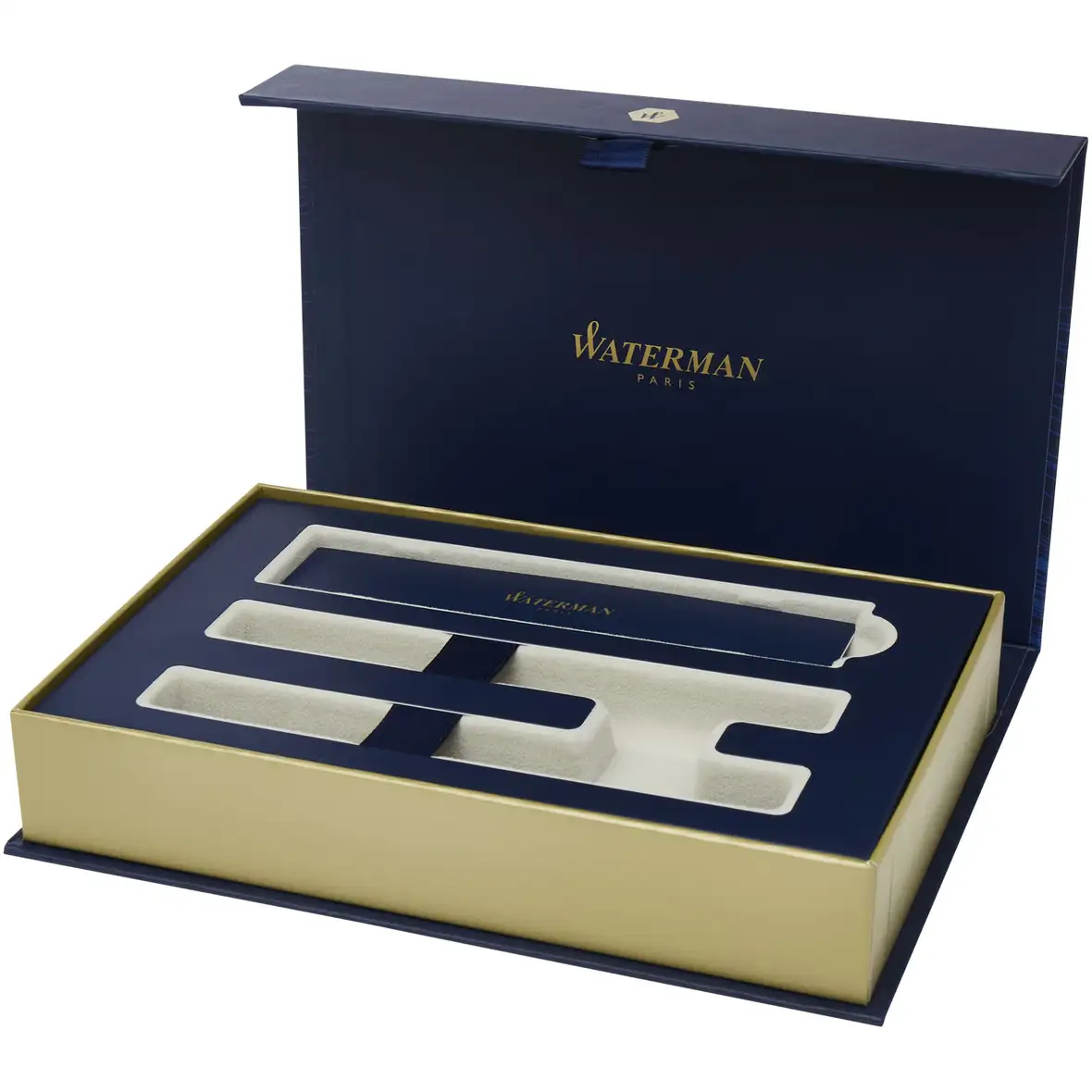Graduate Kugelschreiber- und Tintenroller-Set mit Geschenkbox – Ansicht 1