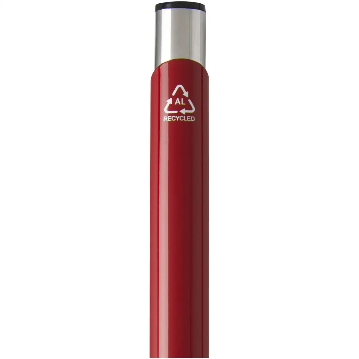 Kugelschreiber aus recyceltem Aluminium (schwarze Mine) – Ansicht 9