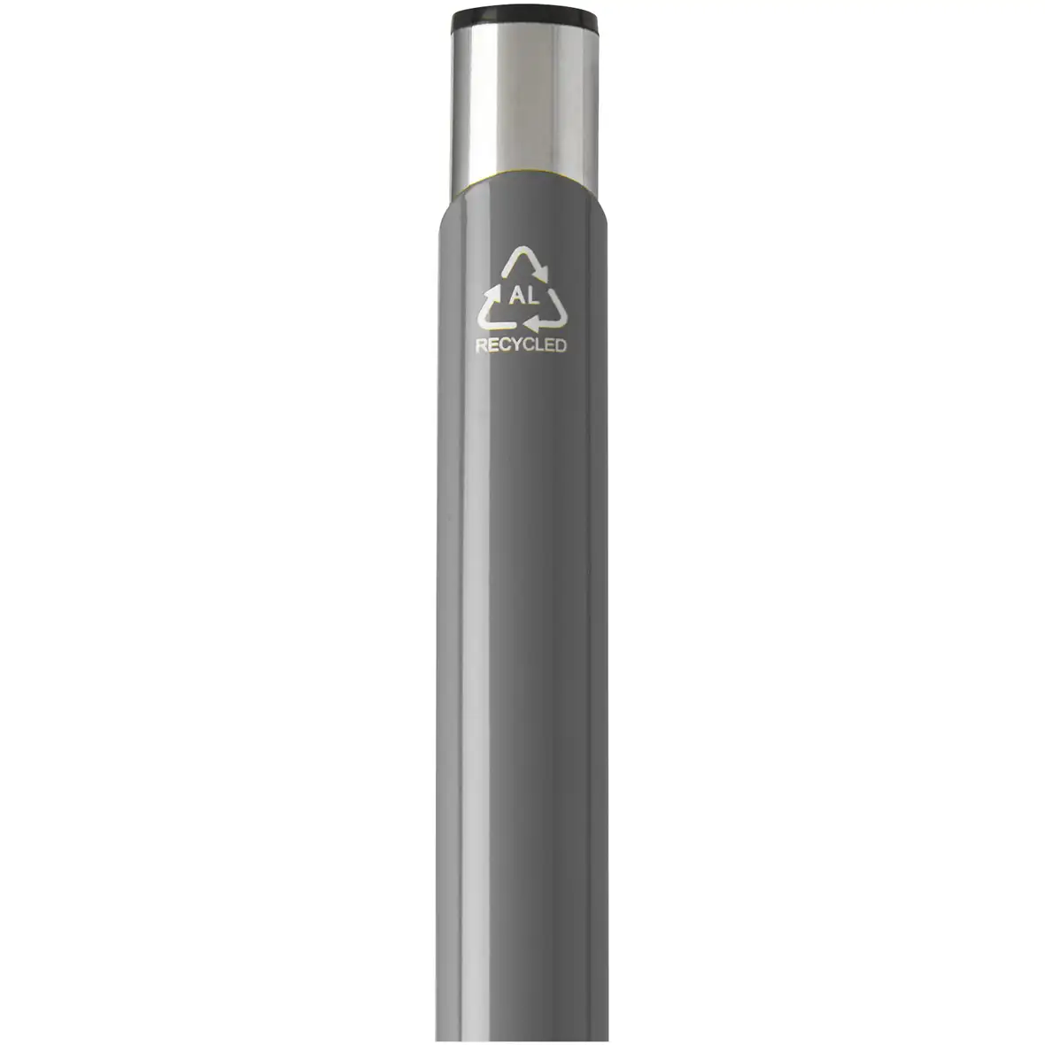 Kugelschreiber aus recyceltem Aluminium (schwarze Mine) – Ansicht 27