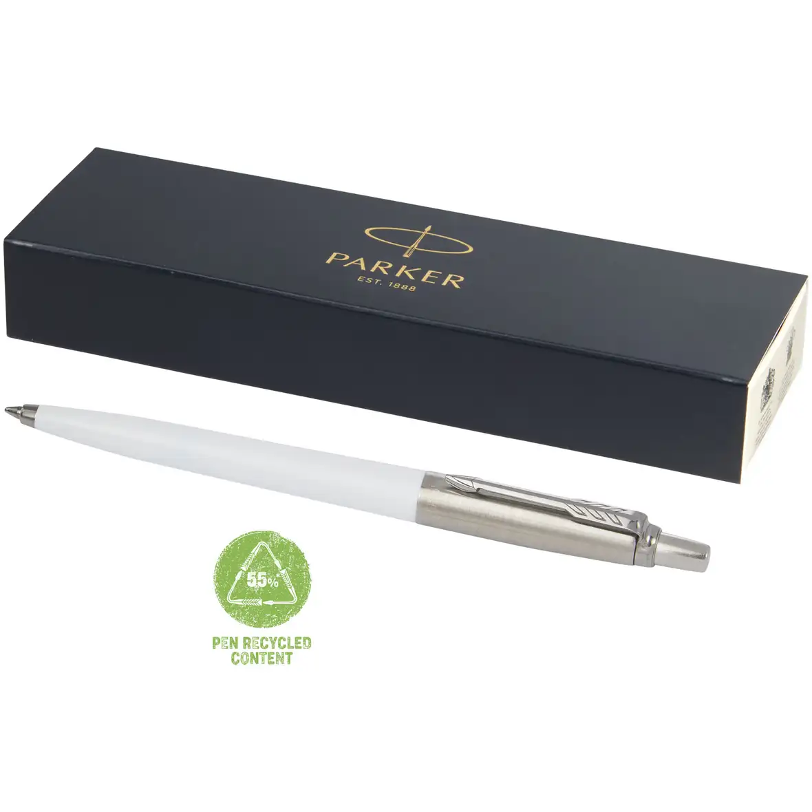Parker Jotter Recycled Kugelschreiber (blaue Mine) – Ansicht 1